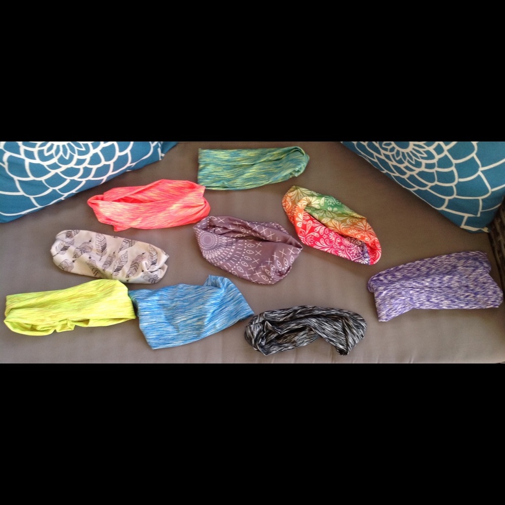 Pack of 9 Versatile Hairbands, New